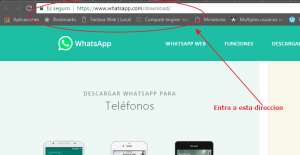 Bajar WhatsApp App 