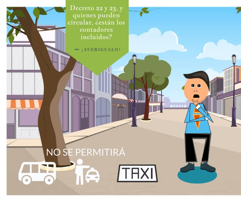 Decreto 22 y 23, se prohibe el transporte publico en El Salvador