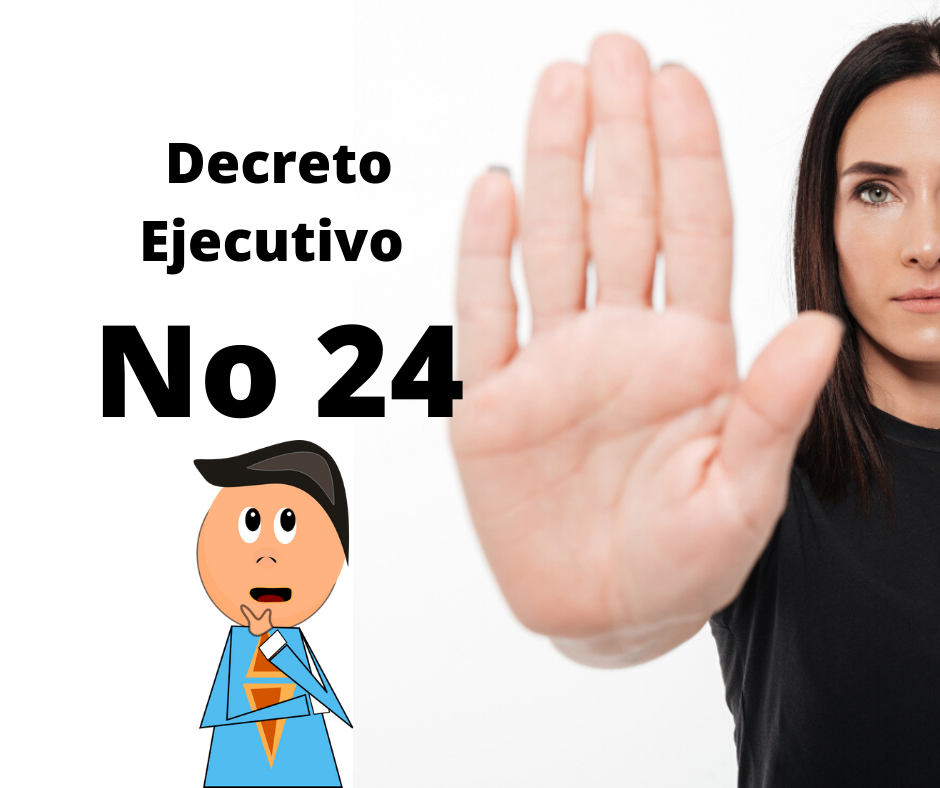 Decreto Ejecutivo No 24 El Salvador 2020