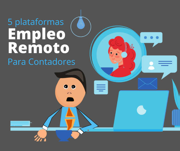 5 plataformas para el Empleo Remoto de Contadores