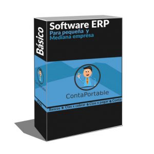 ERP para pequeña y mediana empresa Contabilidad , IVA , Cuentas por cobrar, cuentas por pagar, Bancos