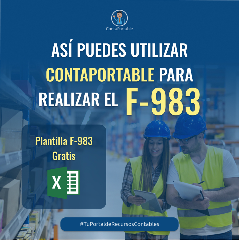 Así puedes utilizar ContaPortable para realizar el F-983