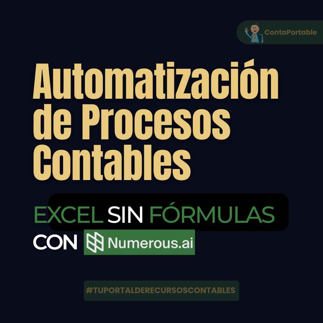 Inteligencia artificial aplicada a la contabilidad en Excel y Google Sheets
