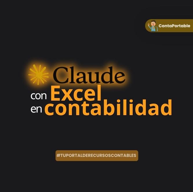 Claude con Excel en Contabilidad