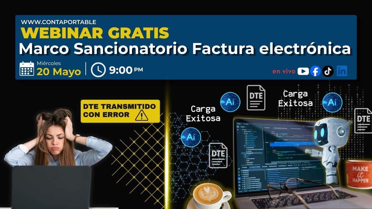 Webinar: Marco Sancionatorio Factura electrónica